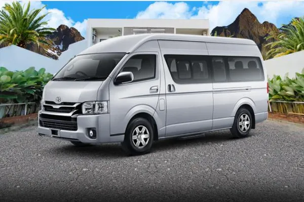 Car Rental with Driver - Hiace Commuter